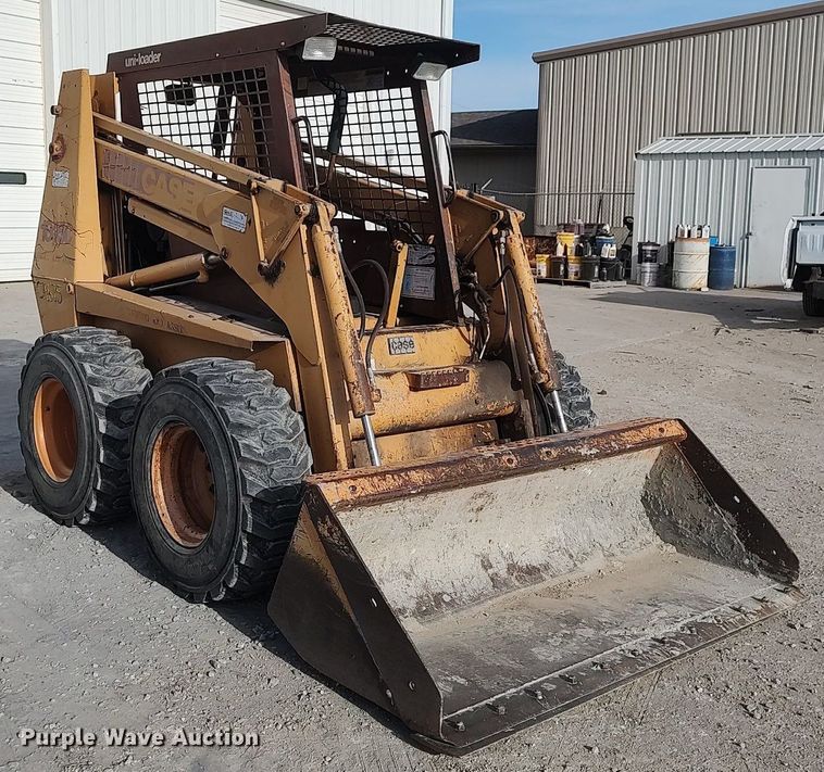 image for item DO3844 1995 Case 1845C  skid steer loader