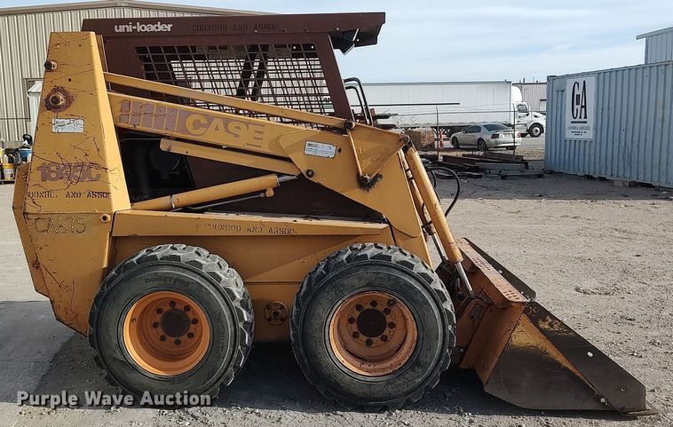 image for item DO3844 1995 Case 1845C  skid steer loader