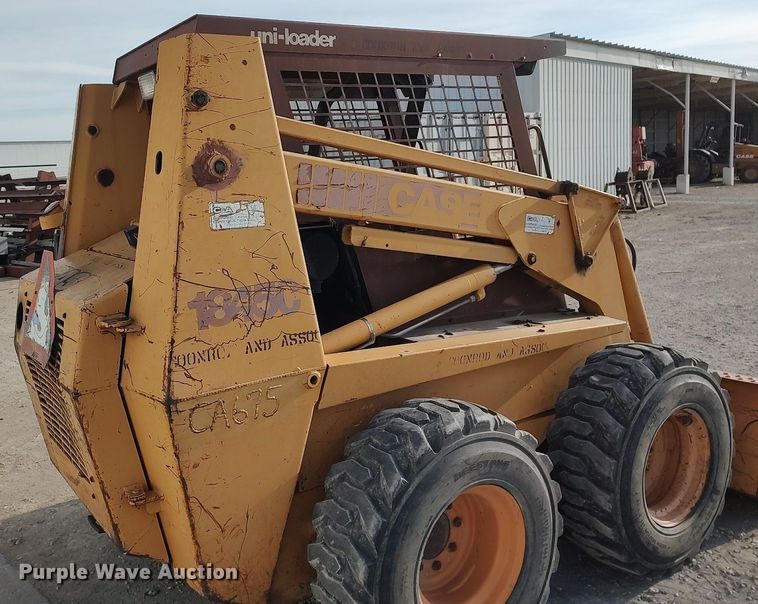 image for item DO3844 1995 Case 1845C  skid steer loader