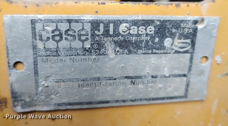 image for item DO3844 1995 Case 1845C  skid steer loader