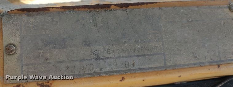 image for item DO3845 1993 Case 585E  forklift