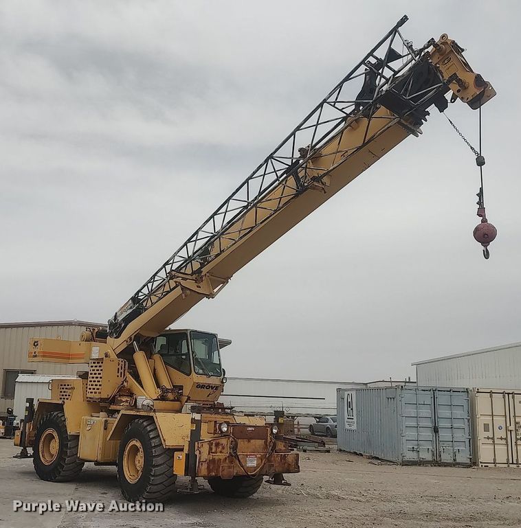 image for item DO3848 1990 Grove RT528C  crane