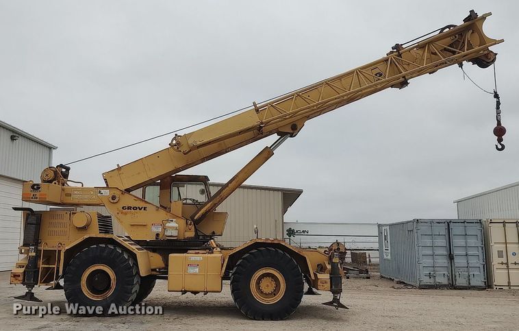 image for item DO3850 1981 Grove RT630  crane