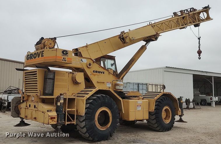 image for item DO3850 1981 Grove RT630  crane