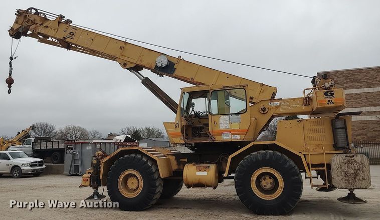 image for item DO3850 1981 Grove RT630  crane