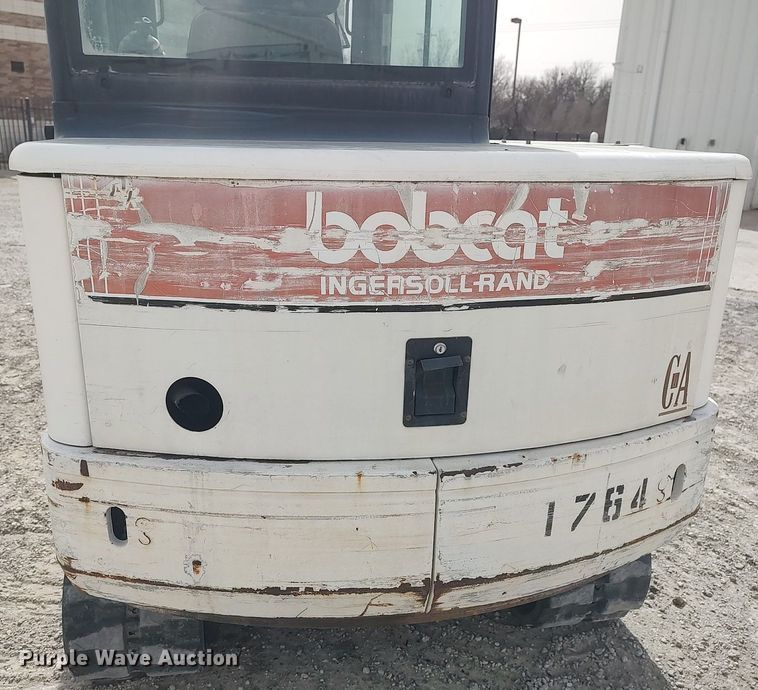 image for item DO3851 1999 Bobcat 334  mini excavator