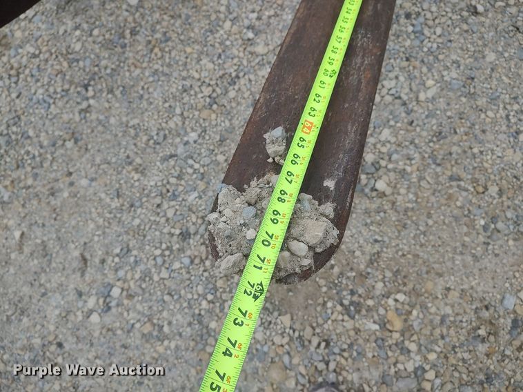 image for item DO3856 Case 721BXT  6'L forks