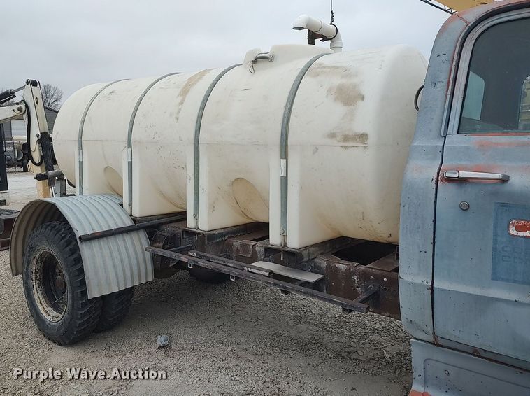 image for item DO3857 1970 GMC 5500  water truck