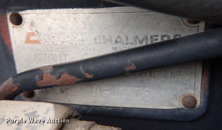 image for item DO3859 Allis Chalmers 7080  tractor