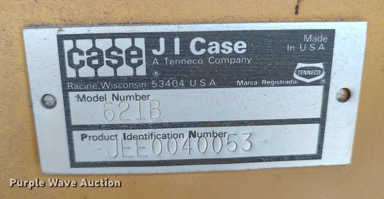 image for item DO3860 1994 Case 621B  wheel loader