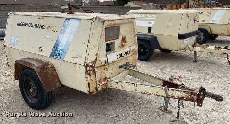 image for item DO3869 Ingersoll Rand P185BWJD  air compressor