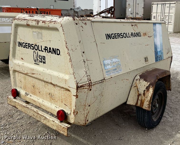 image for item DO3869 Ingersoll Rand P185BWJD  air compressor