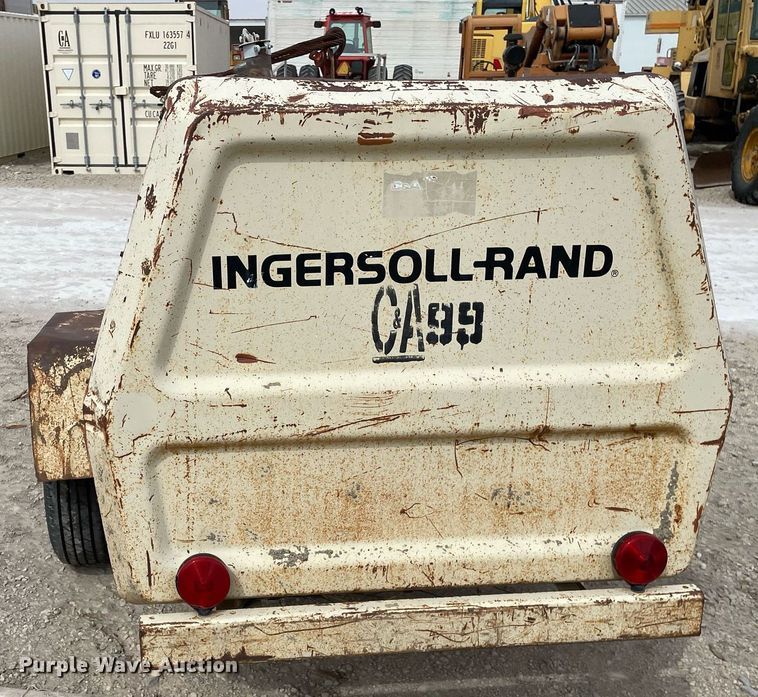 image for item DO3869 Ingersoll Rand P185BWJD  air compressor
