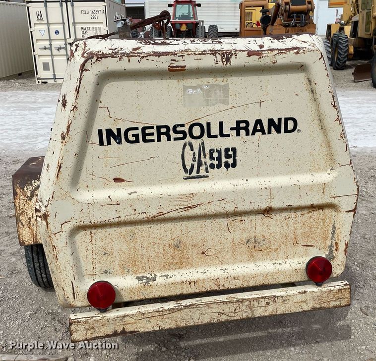 image for item DO3869 Ingersoll Rand P185BWJD  air compressor