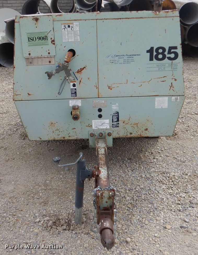 image for item DO3870 1994 Sullair 185DPQJD  air compressor