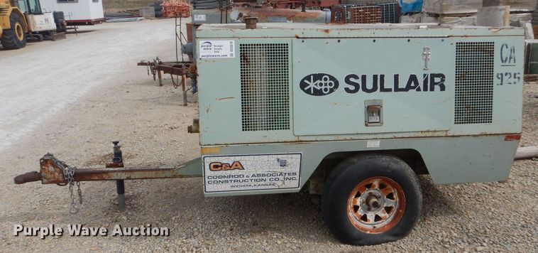 image for item DO3870 1994 Sullair 185DPQJD  air compressor