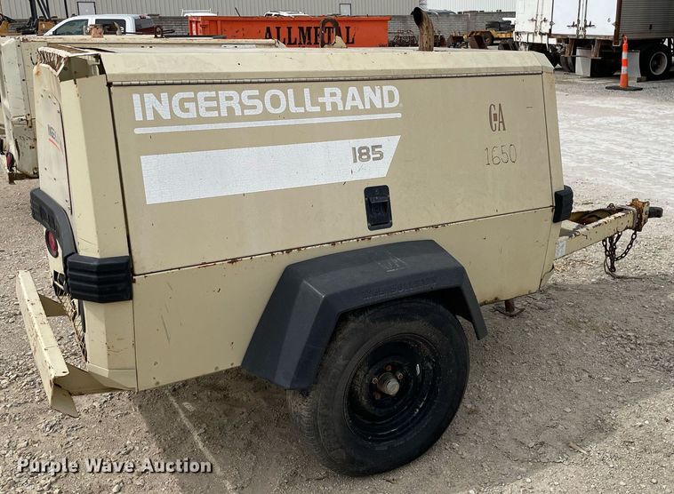 image for item DO3873 1997 Ingersoll Rand P185WJD  air compressor
