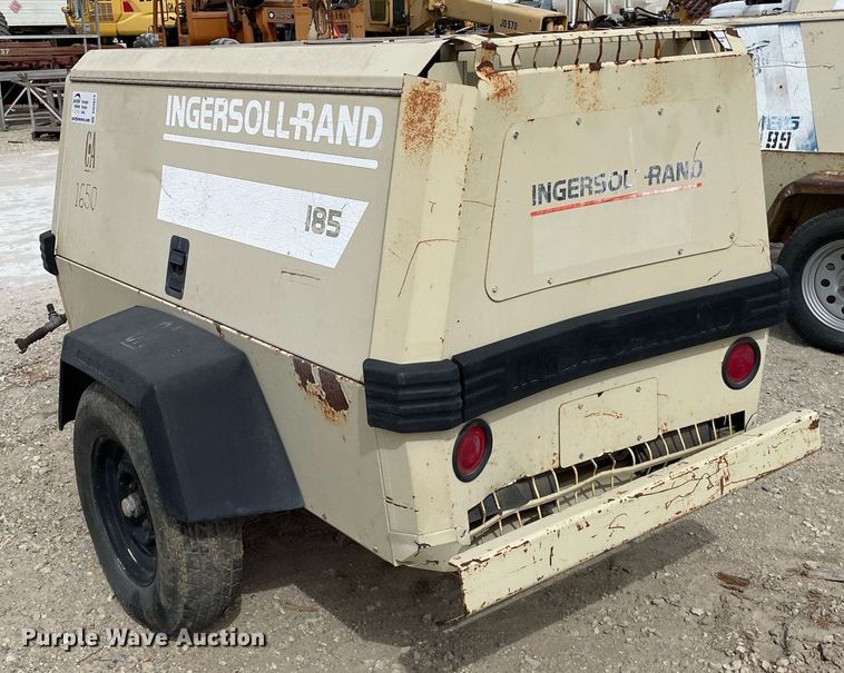 image for item DO3873 1997 Ingersoll Rand P185WJD  air compressor