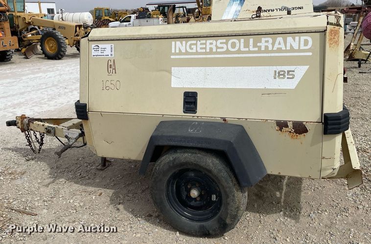 image for item DO3873 1997 Ingersoll Rand P185WJD  air compressor