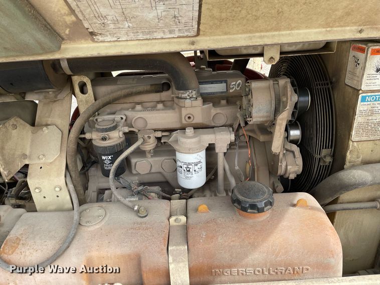 image for item DO3873 1997 Ingersoll Rand P185WJD  air compressor