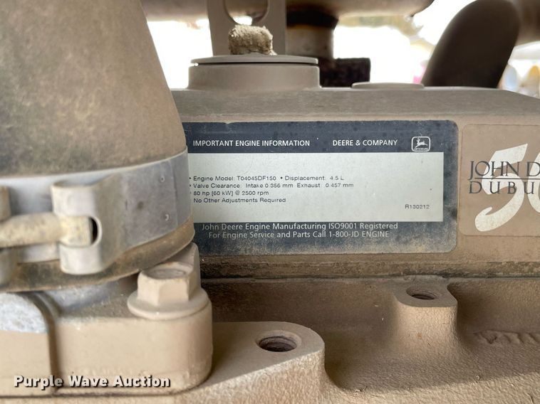 image for item DO3873 1997 Ingersoll Rand P185WJD  air compressor