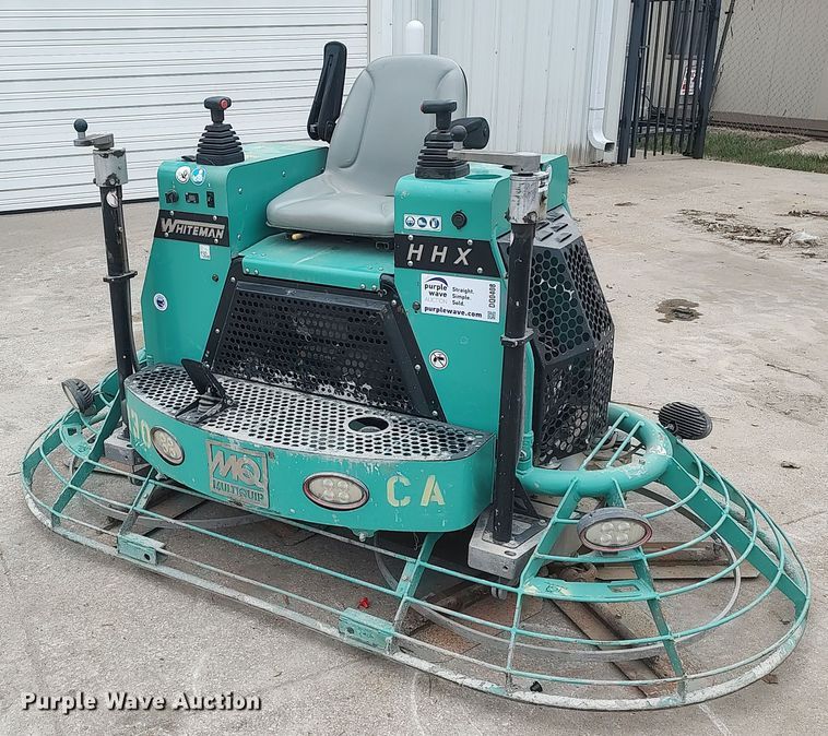 image for item DQ0408 2016 Whiteman HHX  power trowel