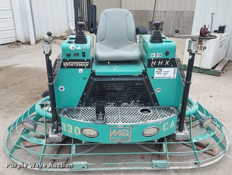image for item DQ0408 2016 Whiteman HHX  power trowel