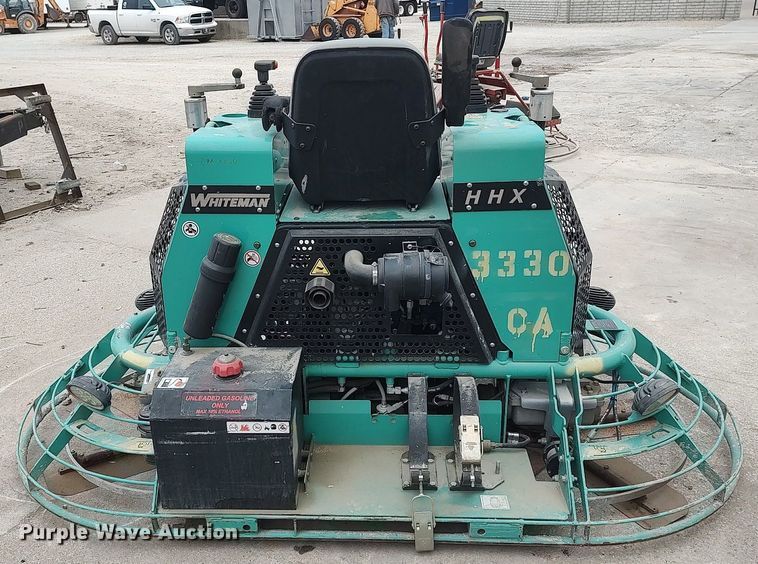 image for item DQ0408 2016 Whiteman HHX  power trowel