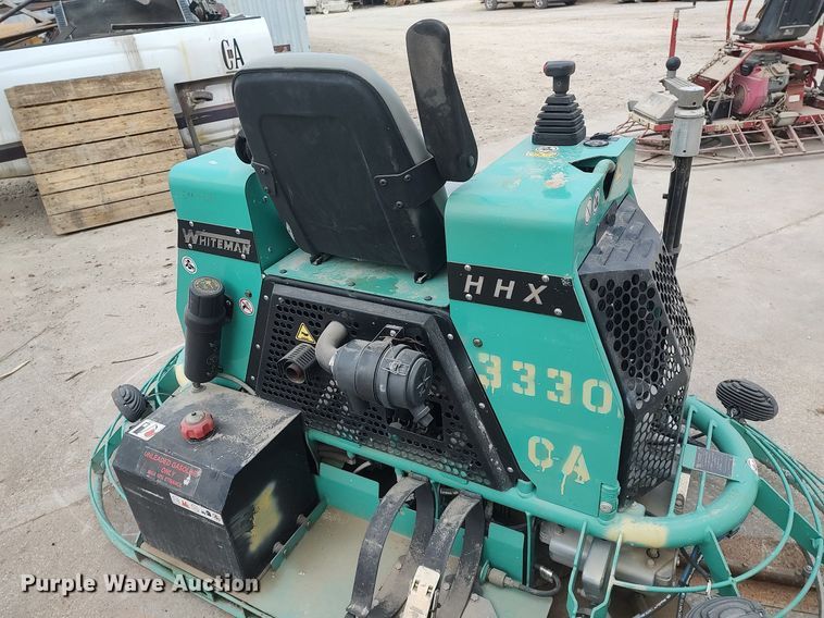 image for item DQ0408 2016 Whiteman HHX  power trowel