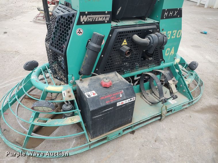 image for item DQ0408 2016 Whiteman HHX  power trowel