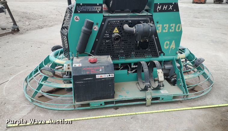 image for item DQ0408 2016 Whiteman HHX  power trowel