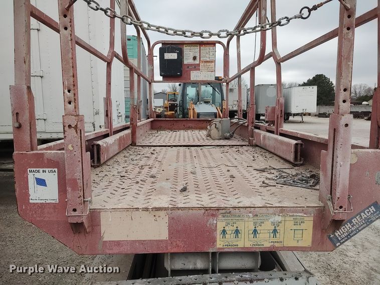 image for item DQ0416 Mec 3247ES  scissor lift