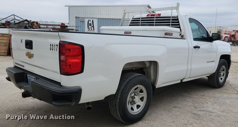 image for item DQ0417 2016 Chevrolet Silverado 1500  pickup truck