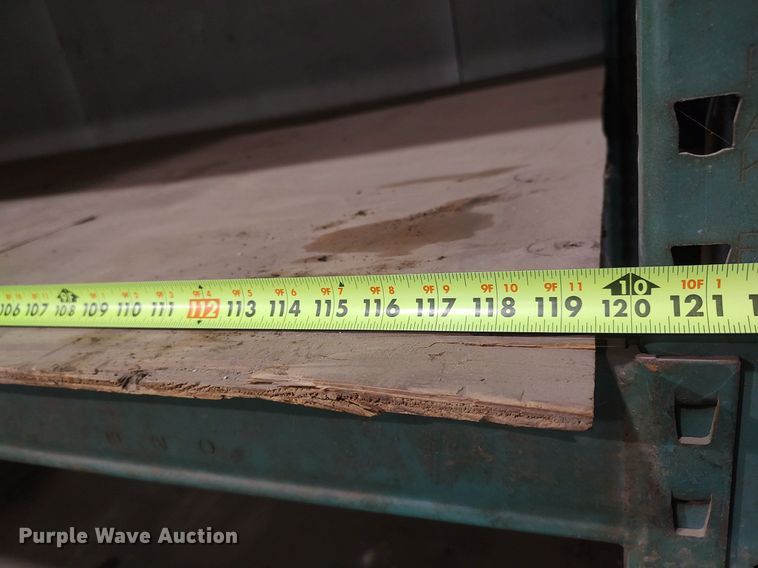 image for item DQ0479 (5) pallet racking sections