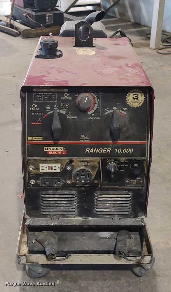 image for item DQ0480 Lincoln Ranger 10,000  welder