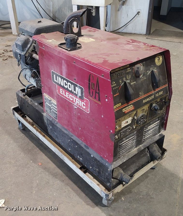 image for item DQ0480 Lincoln Ranger 10,000  welder