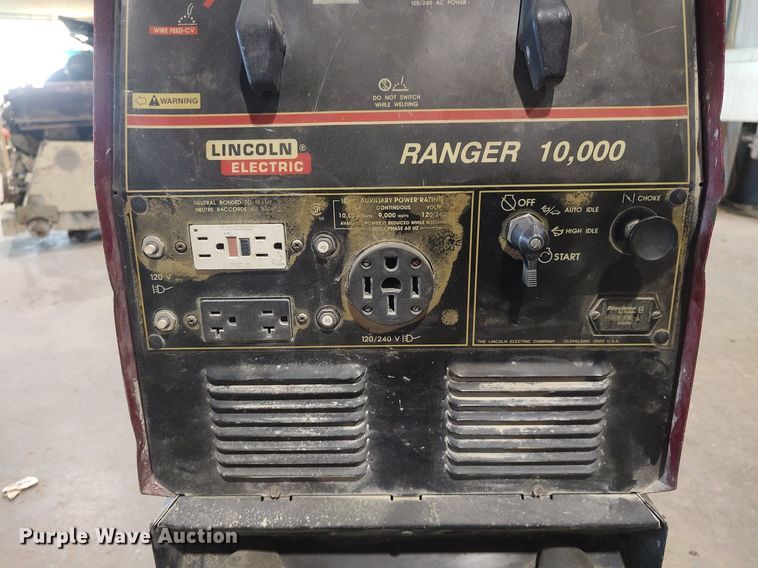image for item DQ0480 Lincoln Ranger 10,000  welder