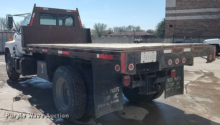 image for item DQ0481 2000 GMC C7500  dump flatbed truck