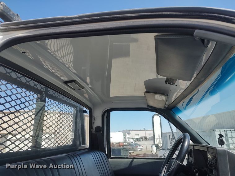 image for item DQ0481 2000 GMC C7500  dump flatbed truck