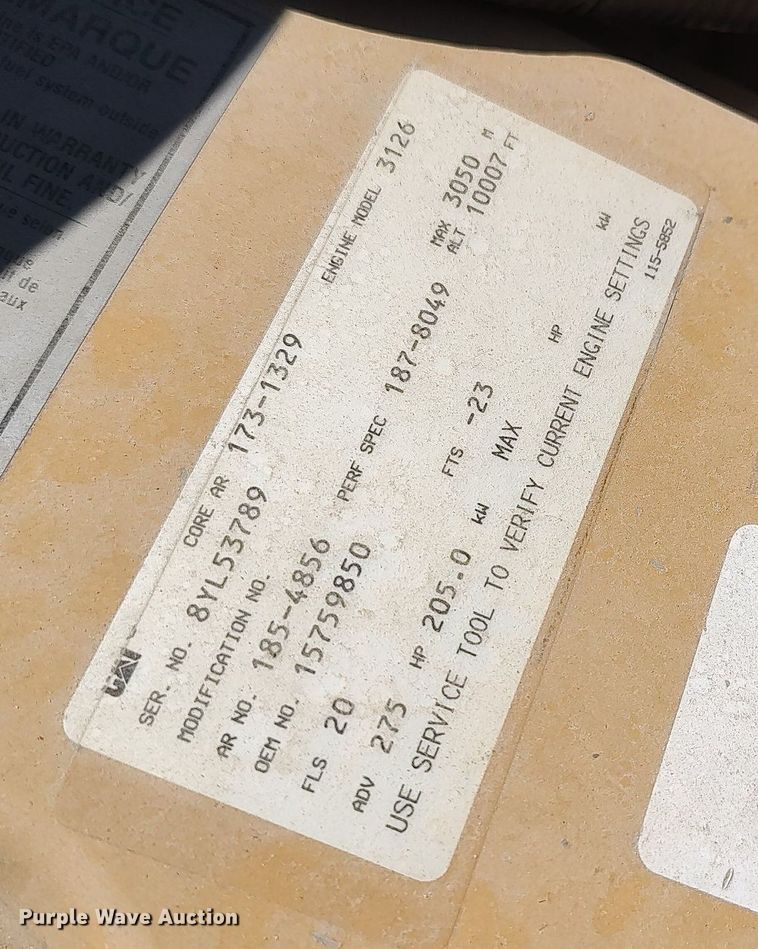 image for item DQ0481 2000 GMC C7500  dump flatbed truck