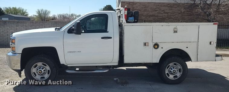 image for item DQ0482 2016 Chevrolet Silverado 2500HD  utility bed pickup truck
