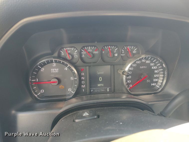 image for item DQ0482 2016 Chevrolet Silverado 2500HD  utility bed pickup truck