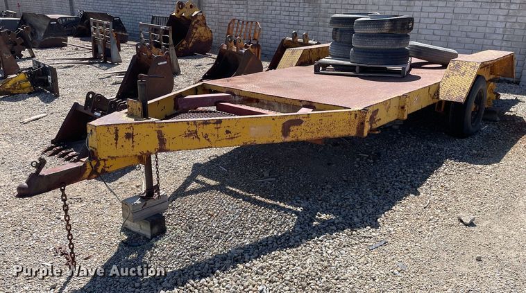 image for item DQ0485 1972 Morgen  equipment trailer
