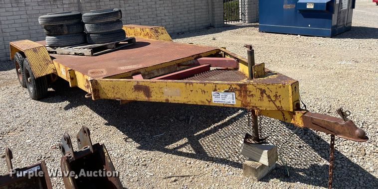 image for item DQ0485 1972 Morgen  equipment trailer