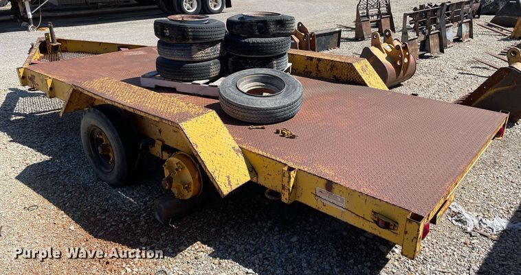 image for item DQ0485 1972 Morgen  equipment trailer