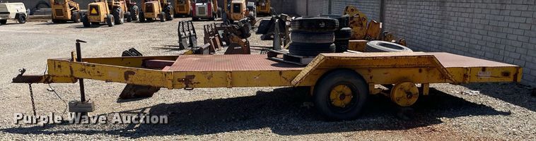 image for item DQ0485 1972 Morgen  equipment trailer