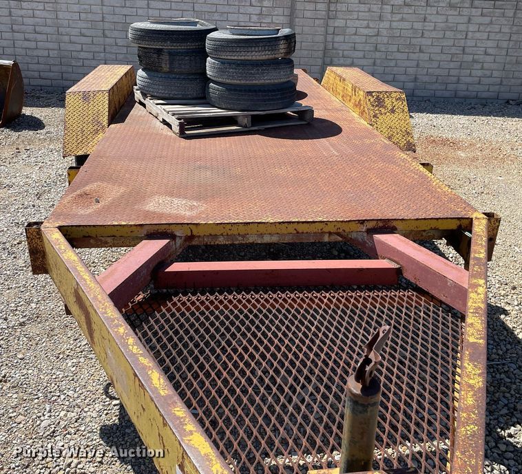 image for item DQ0485 1972 Morgen  equipment trailer