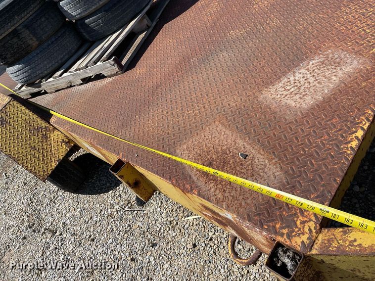 image for item DQ0485 1972 Morgen  equipment trailer