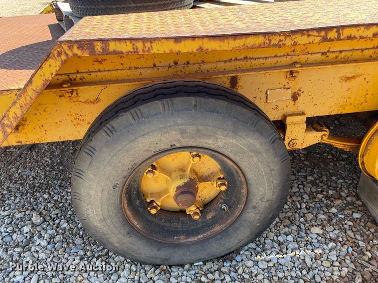 image for item DQ0485 1972 Morgen  equipment trailer