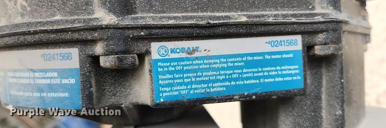 image for item EA9449 Kobalt  concrete mixer